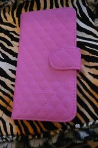 Leather Flip Card Wallet Stand Phone Case For Samsung 6+ Plus - Picture 1 of 5