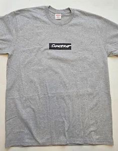 Supreme Futura Box Logo Tee Gray - Picture 1 of 4