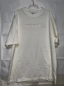 Nike Air Jordan T-Shirt Herren L Ivory Performance Training Basketball Sportswear - Bild 1 von 5