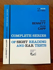 Complete Series of Sight Reading & Ear Tests-Book 2-Elsie Bennett & Hilda Capp - Picture 1 of 4