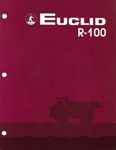 Equipment Brochure - Euclid - R-100 - Dump Truck Haul Mining - c1983 (E8420) - Picture 1 of 1