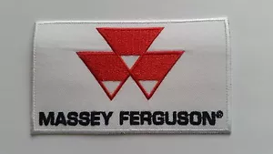 Motorsport Auto Rennwagen Aufnähen/Aufbügeln Abzeichen Massey Ferguson - Bild 1 von 1