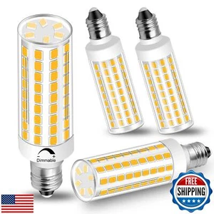 E11 LED Bulb Dimmable,JDE11 75W Halogen Bulbs Equivalent,T4 Mini Candelabra L - Picture 1 of 5