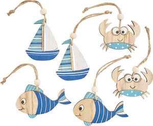 Ciondolo VBS "Samos", 6 pezzi - Foto 1 di 1