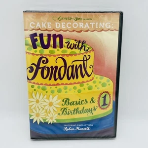 Cake Decorating : Fun with Fondant Basics & Birthdays, Robin Hassett DVD NEW - Picture 1 of 6