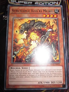 YU-GI-OH! RARE FRANCAIS SURCHARGE KOA'KI MEIRU SECE-FR033 MINT NEUF - Picture 1 of 1