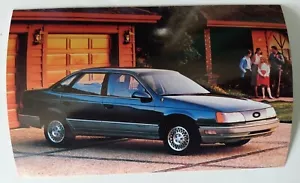 1987 Ford Taurus Concessionario Promo Cartolina Gentilini Ford Woodbine, Nuovo Anno Scoglio - Foto 1 di 2