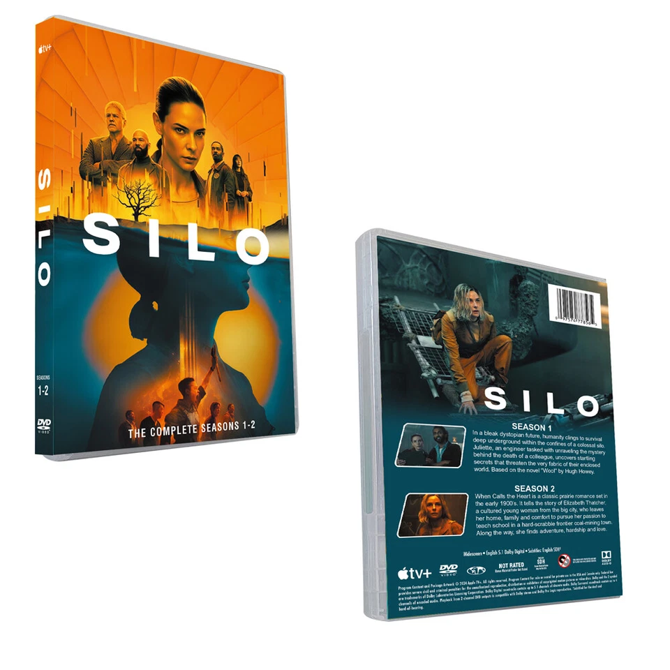 *Silo Season 1-2 (DVD 6-Disc Box Set) Brand New Sealed Fast Shipping Region 1