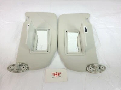 2018-2019 Ford Eco Sport Sun Visor Sunvisor Left & Right Set with Mirror OEM Foto 1 de 4