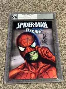 Spider-Man #20 (Marvel Deutschland) PGX Signature 9.6 Horn, Bendis & Starkings - Picture 1 of 5