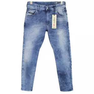 DIESEL Women Krailey-B-T 080AS W27 Jogg Sweat Jeans Light Blue Stretch Tapered - Picture 1 of 7