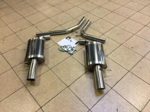 Audi A6 4F Frontantrieb Sportauspuff Edelstahl Endschalldämpfer - Bild 1 von 7