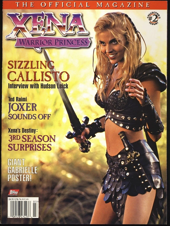 Póster XENA WARRIOR PRINCESS #2 1998 variante cubierta entrevista Calisto Gabrielle Foto 1 de 1