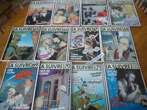 REVUE BD LOT 11 A SUIVRE entre 60 et 71 + HS HERGé TINTIN 1983 MAGAZINE à - Imagen 1 de 7