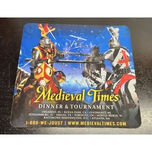 Medieval Times Dinner & Tournament Mousepad - Knights jousting - soft pad - Picture 1 of 4