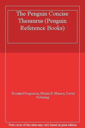 The Penguin Concise Thesaurus (Penguin Reference Books) By Rosalind Fergusson, - Image 1 of 1