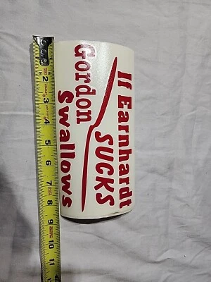 Calcomanía de ventana Earnhardt Vs Gordon Racing Foto 1 de 2