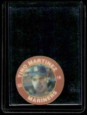 1991 7 Eleven Slurpee Super Stars Tino Martinez Seattle Mariners #12