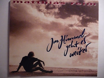 Matthias Reim   Im Himmel geht es weiter Verdammt ich lieb Dich  Promo CD rar!!! - Bild 1 von 3