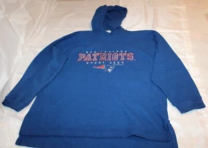 Vintage 1995 New England Patriots Med Blue Unisex NFL on Edge tag look like Bill - Bild 1 von 4