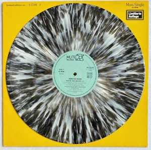 DEPECHE MODE -Master And Servant Ltd Remix- Very Rare German Splatter vinyl 12" - Picture 1 of 5