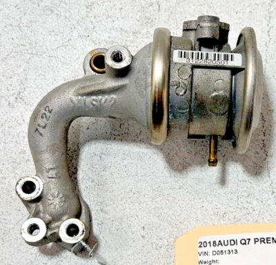 2017-2019 Audi Q7 3.0L V6 Engine Right Passenger Side EGR Combination Valve OEM - Imagem 1 de 4