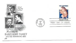 2012  The Barrymores ArtCraft FDC - Picture 1 of 1