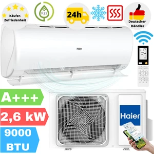 Haier Jade Plus 2,6 kW Klimaanlage 9000BTU Klimagerät Klima Inverter WLAN R32 - Bild 1 von 8