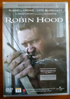 ROBIN HOOD  DVD  NEW and Sealed  Scandinavian Version  Russell Crowe - Image 1 of 2
