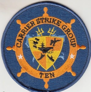 PARCHE PECHO CARRIER STRIKE GROUP TEN - Imagen 1 de 1
