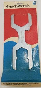NOS Vintage Hancock Gross 4-in-1 Spud Wrench - Picture 1 of 5