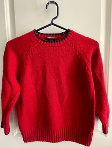 Cherokee Youth Teen Kids Boys Size Medium 8 Red Navy sweater used - Picture 1 of 7