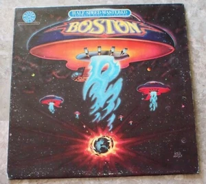 Boston S/T Self Titled 1976 LP Half Speed Mastered Vinyl NM HE 34188 Audiophile - Picture 1 of 4
