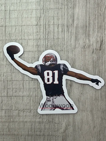Randy Moss MAGNET - New England Patriots NFL The Best ever Cover
