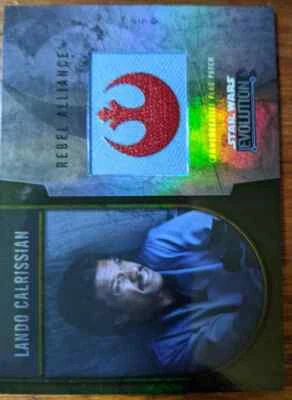 2016 Topps Star Wars Evolution Gold Patch Lando Calrissian #/25 - Image 1 of 2