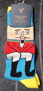 Unisex American Eagle Nutcracker Crew Socks - One Size Adult - NWT - Picture 1 of 5
