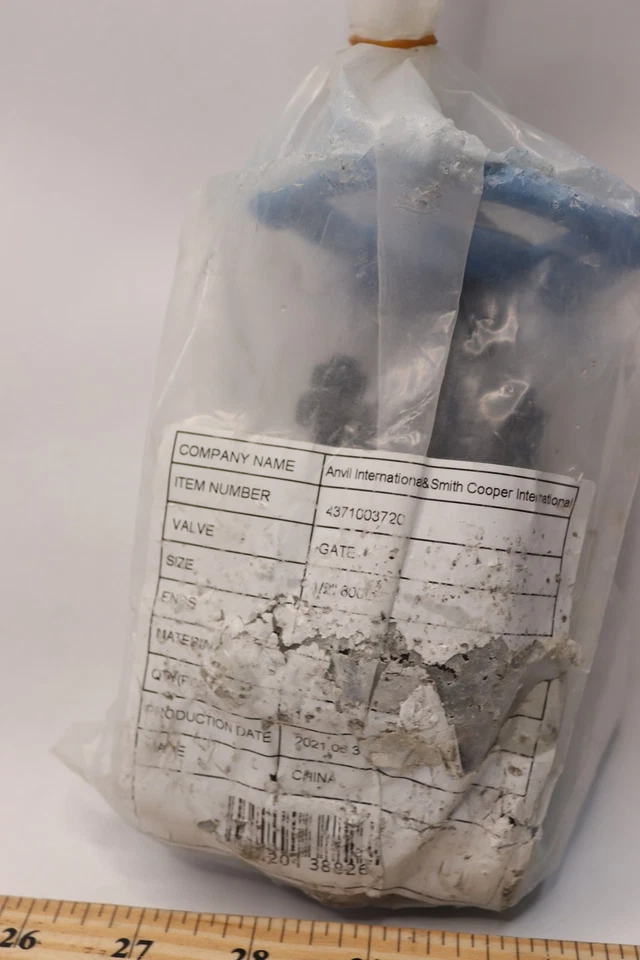 Anvil Gate Valve Class 800 1/2" 4371003720 - Image 1 of 1