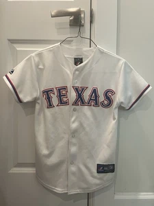 Texas Rangers Choo Shin Soo Trikot Kinder Größe M 10-12 MLB Majestic leicht gebraucht - Bild 1 von 3