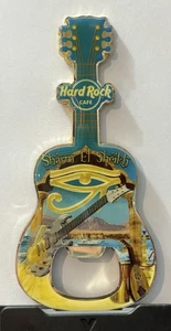 HARD ROCK CAFE *** SHARM EL SHEIKH *** CITY GUITAR BOTTLE OPENER MAGNET ~AWESOME - Picture 1 of 1