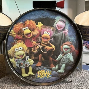 Juego de batería Fraggle Rock Trap de colección noble. Jim Henson 1984 - Imagen 1 de 12