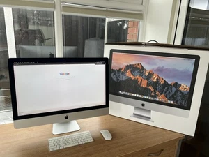 Apple iMac 27" Desktop 5K Retina Display i5 3.4 8GB 1 TB Fusion - Picture 1 of 5