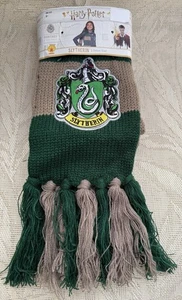 Harry Potter Slytherin House Knit Deluxe Scarf One Size NEW UNUSED NWT - Picture 1 of 4