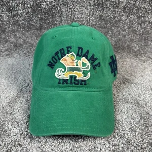 Gorra Notre Dame Lucha Irlandesa Gorra Correa Trasera Verde Dorado Fútbol Universitario Para Hombres - Imagen 1 de 7