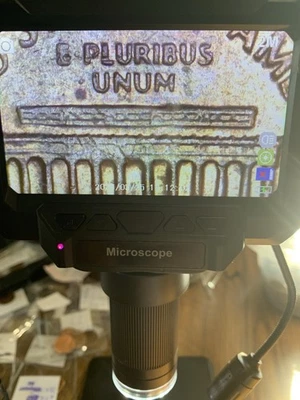 1970 Triple Error Lincoln Cent /Floating Roof /Off-center/no FG. - Image 1 of 4