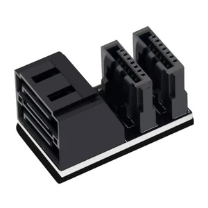 Dual SATA 7Pin Female To 7Pin Male Adapter Converter For Desktops Motherboard - Bild 1 von 13