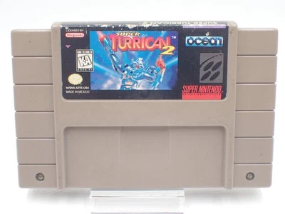 Software Super Turrican 2 Super Nintendo SNES 1995 Factor5/Ocean Foto 1 de 4