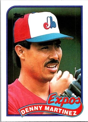 1989 Topps #313 Denny Martinez - Image 1 of 2