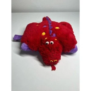Almohada PeeWee Mascotas Dragón Rojo Ardiente Usada en Excelente Condición 13 Pulgadas - Imagen 1 de 10