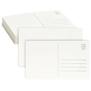 50 Stück 4x6" leere verfügbare Postkarten, Aquarell Malpapier Karten zum Selbermachen - Bild 1 von 8