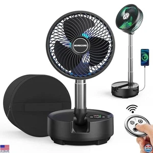 20000mAh Rechargeable Camping Fan, 9-Speed, Auto Oscillating, LED Display, Timer - Picture 1 of 6